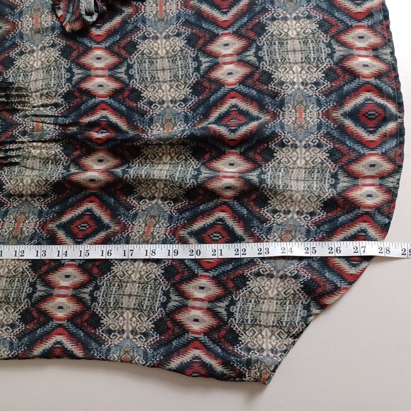 Violet & Claire Aztec Pattern Blouse - Picture 16 of 16